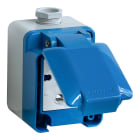 PALAZZOLI - Tais-Mgn Schuko Par 16A 1U IP44. 431237