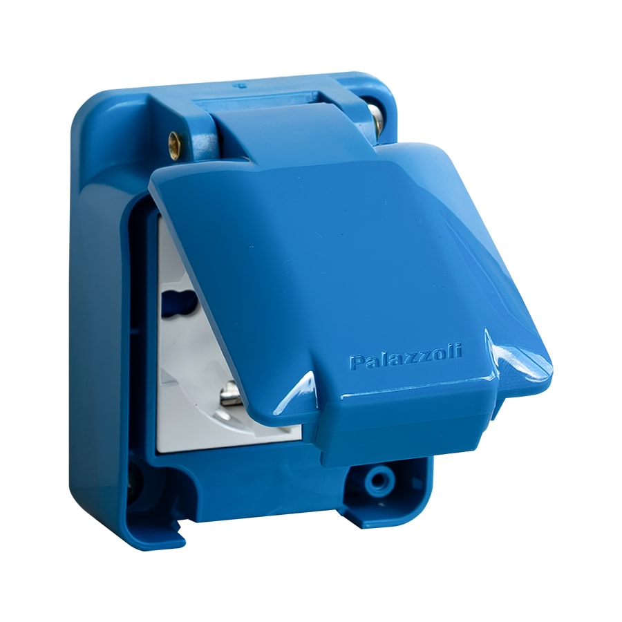 PALAZZOLI - Tais-Mgn Schuko Inc 16A IP44. 431252