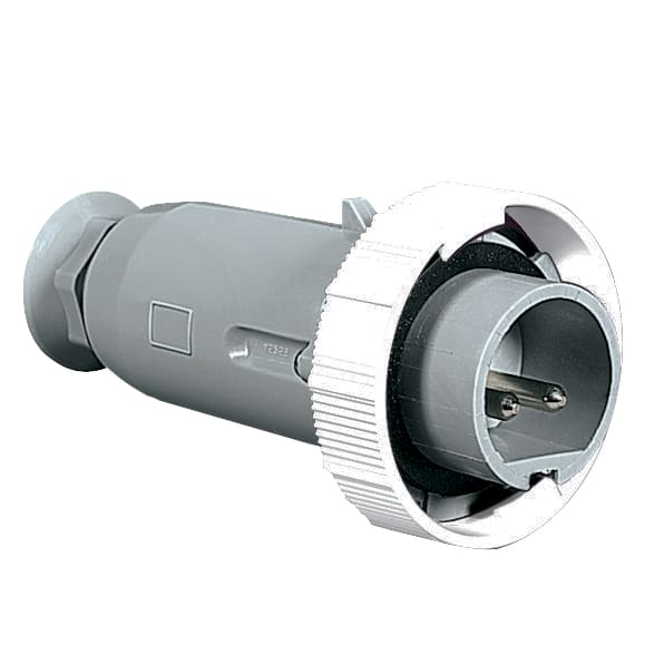 PALAZZOLI - CEE standard plug mobile 2 poles 16A 42V 12 hours IP67. 477103