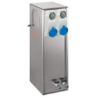 PALAZZOLI - Torretta con 4 prese bilanciate e 4 rubinetti acqua - IP56. 576206