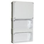 PALAZZOLI - Prima quadro con 2 prese verticali cieco IP55. 579621