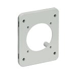 PALAZZOLI - Flangia 65x83 per prese Schuko. 579848