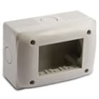 PALAZZOLI - Domoter cass. portafrutti 3 mod IP40. 630003