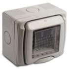 PALAZZOLI - Domoter cass. portafrutti 1 mod IP55. 630011