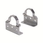 PALAZZOLI - Meta coppia staffe per attacco palina. 810995