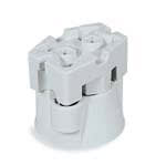 PALAZZOLI - Portalampe E27 UNAV 2108 - Ideale per illuminare ogni ambiente con stile e affidabilità. 859180