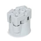 PALAZZOLI - Portalampe E27 UNAV 2108 - Ideale per illuminare ogni ambiente con stile e affidabilità. 859180