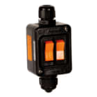 PALAZZOLI - COMMUTATORE UNIPOLARE 16A 250V E 10A 400V CON 1 INGRESSO LATO ALTO TIPO M20 3D3G