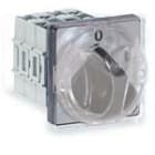 PALAZZOLI - INTERRUTTORE 3X32A DA RETROQUADRO FINITURA 67X67 SCHEMA CAM 2 FRONTALE IP20 MORSETTI IP20