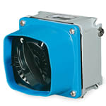 PALAZZOLI - CAM interruttore da parete in contenitore alluminio 2P 40A sch 1 2F1 IP67