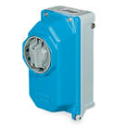 PALAZZOLI - CAM interruttore da parete con portafusibili base in contenitore alluminio 2P 25A 2FO IP67