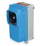 PALAZZOLI - CAM interruttore da parete con portafusibili base in contenitore alluminio 3P63A 2F1 IP55