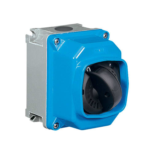 PALAZZOLI - SERIE CAM INTERRUTTORE DA PARETE IN CONTENITORE TERMOINDURENTE CAM-TI INT PAR 4X32A HD IP66/67