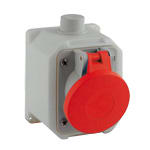 PALAZZOLI - topTER presa fissa da parete 3P+N+T 32A M25 200/346-240/415V 6h IP44