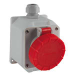 PALAZZOLI - topTER presa fissa da parete 3P+T 16A M25 380-415V 50-60Hz 6h IP66/IP67