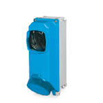 PALAZZOLI - TAIS PRESA INTERBLOCCATA IN TERMOINDURENTE DA PARETE 2P+T 16A 230V 6H MOD. 95