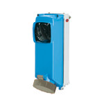 PALAZZOLI - ALUPRES presa fissa interbloccata in alluminio con base portafusibili 3P+T 63A F1 >50V 50-60Hz 12h fusibili diii IP65