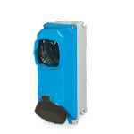 PALAZZOLI - TAIS PRESA INTERBLOCCATA IN TERMOINDURENTE DA PARETE CON FUSIBILI 3P+T 16A 500V 7H MOD. 95