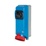 PALAZZOLI - TAIS PRESA INTERBLOCCATA IN TERMOINDURENTE DA PARETE CON FUSIBILI 3P+N+T 63A 400V 6H MOD. 125