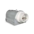 PALAZZOLI - CEE spina fissa da parete angolata 3P 16A 20-25/40-50V 100-200Hz 4h IP44