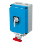 PALAZZOLI - TAIS PRESA BLOCCO ELETTRICO + INTERR. MGT DIFF. 3P+T 63A 500V 7H