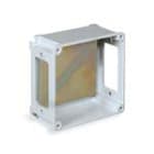PALAZZOLI - ALUPRES cassetta in alluminio 92x125x42 con finestre -/F0/-/F0 - IP67