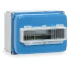 PALAZZOLI - ALUPRES centralino da parete 250x185 11 MODULI EN50022 - 20W IP67