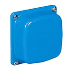 PALAZZOLI - ALUCASE COPERCHIO IN ALLUMINIO ALTO CIECO ALTEZZA 50MM PER CONTENITORE 185X92MM IP67