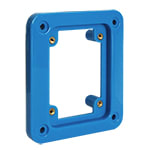 PALAZZOLI - Cornice di adattamento da flangia 100x108 a flangia 65x83 per cassette da parete IP66/IP67/IP68/IP69