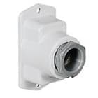 PALAZZOLI - ALUPRES flangia di chiusura rialzata alluminio finestra F4 con pressacavo 1x 1"1/2 per contenitore IP67