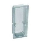 PALAZZOLI - TER cassetta di fondo da incasso a pannello 150x300 per prese interbloccate c/fusibili 16A-32A- 63A e s/fusibili 63A - IP55