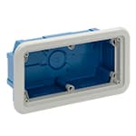 PALAZZOLI - PRIMA cassetta di fondo da incasso 132,5x235,5 per prese interbloccate IP55