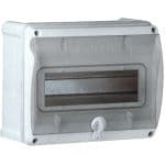 PALAZZOLI - topTER centralino da parete termoplastico 5 moduli en50022, 20W 122x 158 IP65