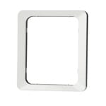 PALAZZOLI - CORNICE ESTETICA SERIE topTER RIDUCE IL FORO FLANGIA DA 88x100 FINO A 65X83