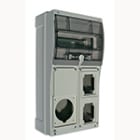 PALAZZOLI - TOPTER QUADRO PER 2 PRESE IND. + 1 PRESA 63A CON SPORTELLO TRASPARENTE 10 MODULI IP66