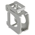 PALAZZOLI - domoTER supporto modulare per installazione su guida EN50022 1 modulo grigio ral 7035