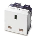 PALAZZOLI - domoTER presa standard inglese 13A 250V 2P+T 2MODULI