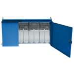 PALAZZOLI - ASC energybox quadro da cantiere con armadio 7 mcb 2x 16A 380-415V 2P/ 1x16A 380-415V 4P/4x 32A 380-415V 4P - 62KW IP65