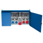 PALAZZOLI - ASC energybox quadro con armadio 5 prese fisse interbloccate con fusibile 3x 16A 2P+T 230V/ 1X16A 3P+T 400V/ 1x32A 3P+T 380-415V - IP65