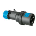 PALAZZOLI - MULTIMAX spina mobile diritta 2P+T 16A 200-250V 50-60Hz 6h IP44