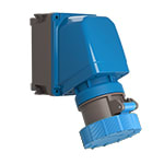 PALAZZOLI - X-CEE PRESA PARETE 65Â° ALTE PRESTAZIONI CON CASSETTA 2P+T 32A 230V 6H IP66/67/68/69
