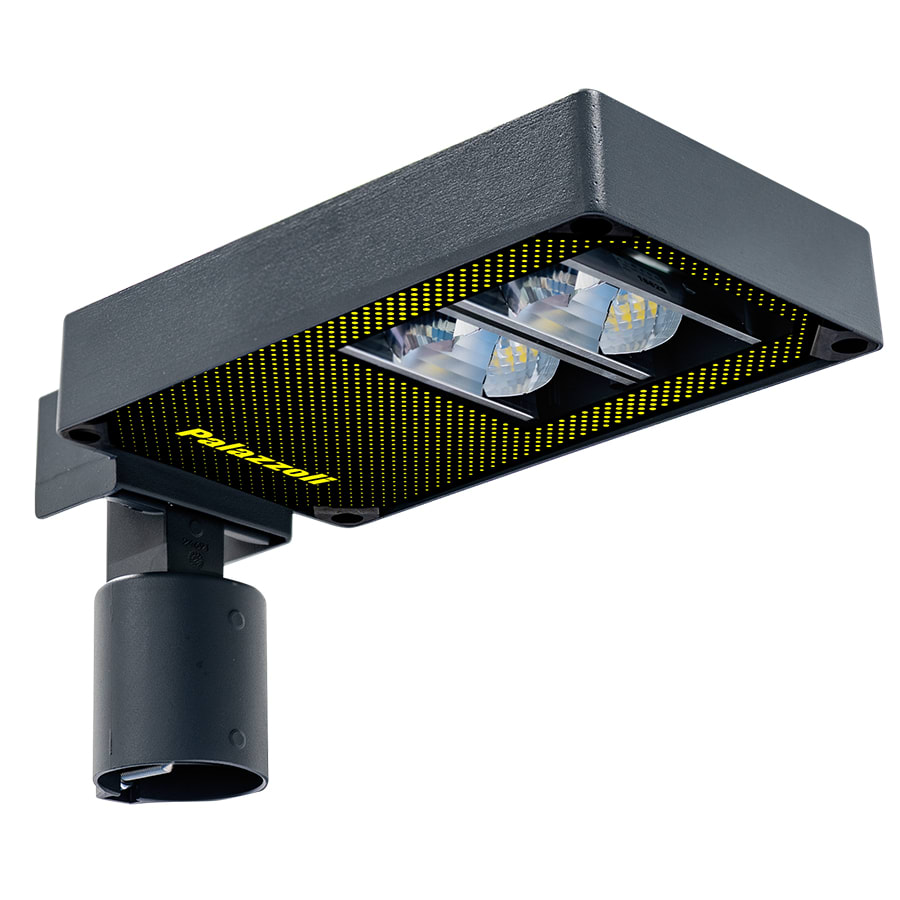 PALAZZOLI - SERIE FLIGHT-S ARMATURA STRADALE 28LED 66W 3000K OTTICA STRADALE STRETTA IP66