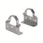 PALAZZOLI - SERIE META COPPIA STAFFE PER ATTACCO PALINA 60MM