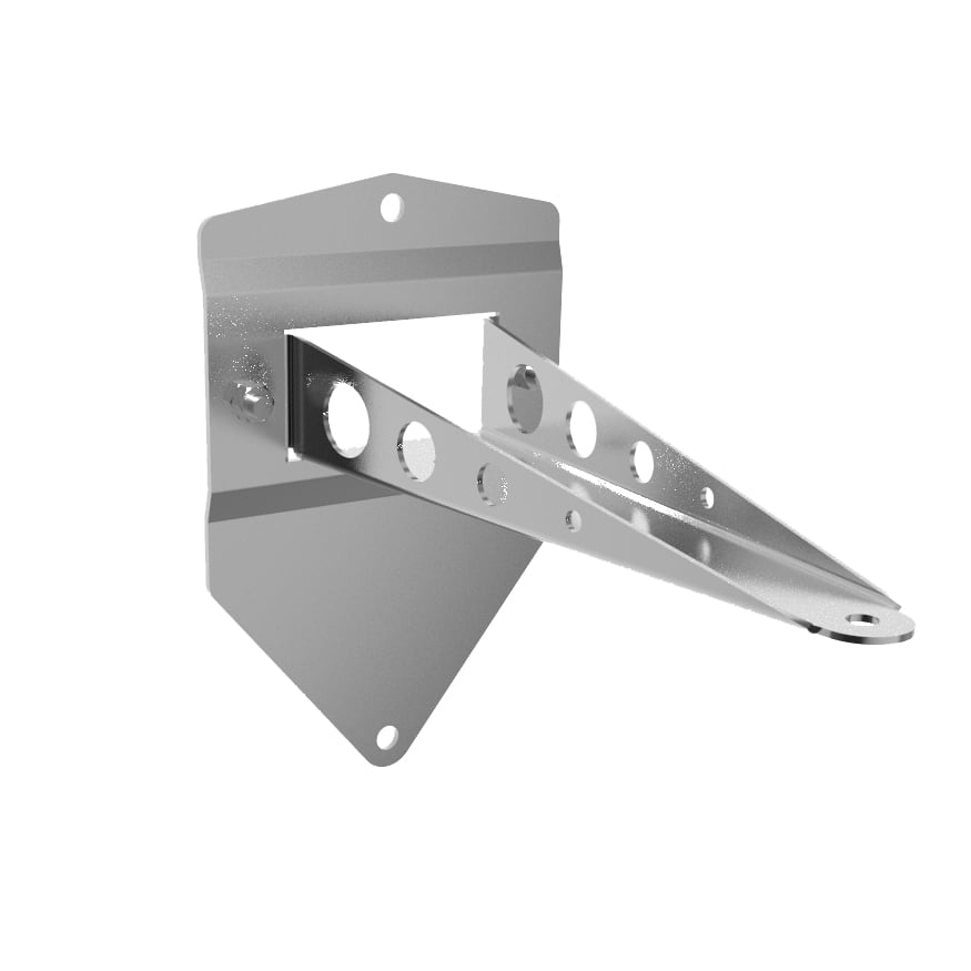 PALAZZOLI - SERIE RINO FANALE LED Staffa per fissaggio a parete