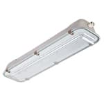 PALAZZOLI - SERIE RINOLED PLAFONIERA L690 INOX POLICARBONATO 40W DIFFONDENTE COMFORT IP66