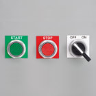PANDUIT - THERMAL TRANSFER RAISED PANEL PUSH BUTTO