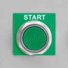 PANDUIT - THERMAL TRANSFER RAISED PANEL PUSH BUTTO