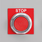 PANDUIT - THERMAL TRANSFER RAISED PANEL PUSH BUTTO