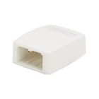 PANDUIT - THE MINI-COM SURFACE MOUNT BOX IS PLENUM CBXQ2AW-A
