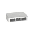 PANDUIT - THE MINI-COM SURFACE MOUNT BOX IS PLENUM